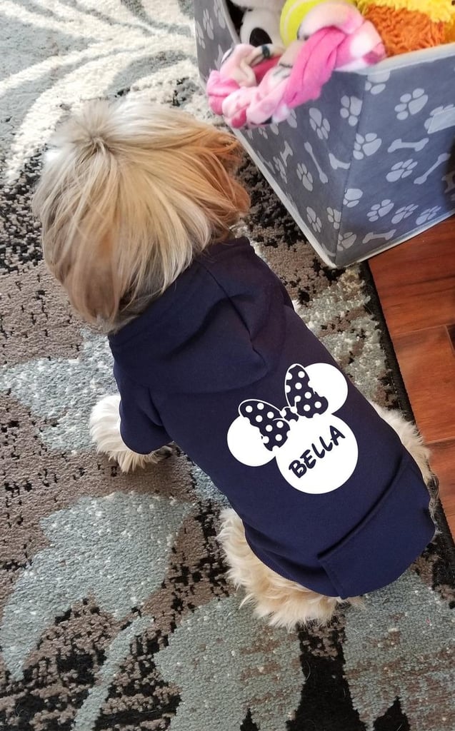 Custom Minnie Bow Dog Sweatshirt