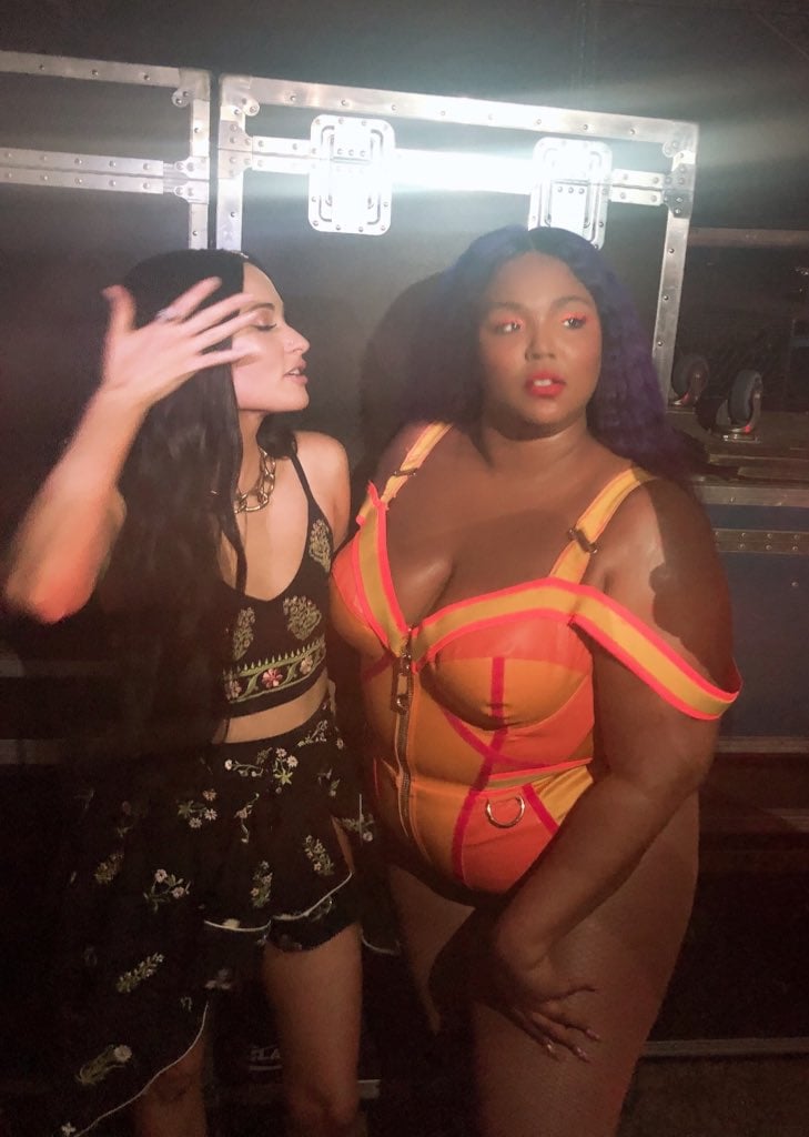 Lizzo Posing Like a Badass With Her New Bestie Kacey Musgraves