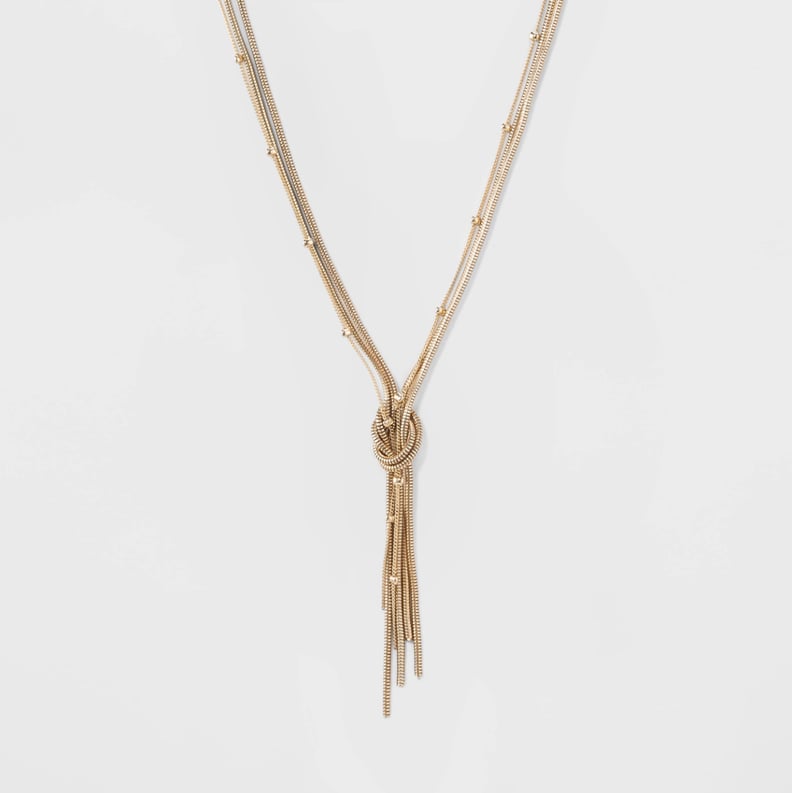 Sugarfix by BaubleBar Knotted Lariat Necklace