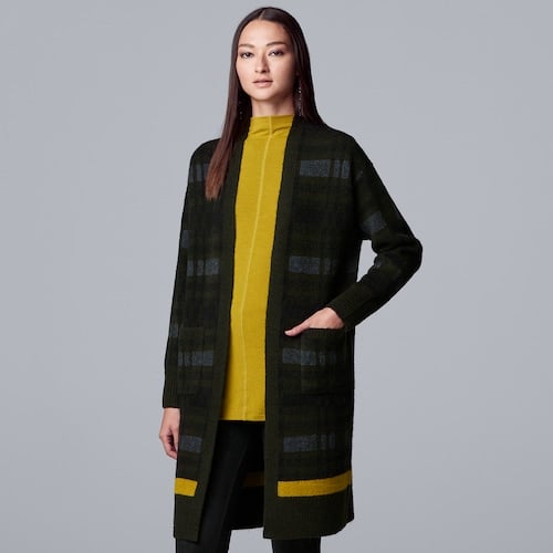 Simply Vera Vera Wang Coatigan
