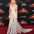 Brie Larson's Stunning, Sheer Captain Marvel Premiere Gown Has a Special Meaning Behind It