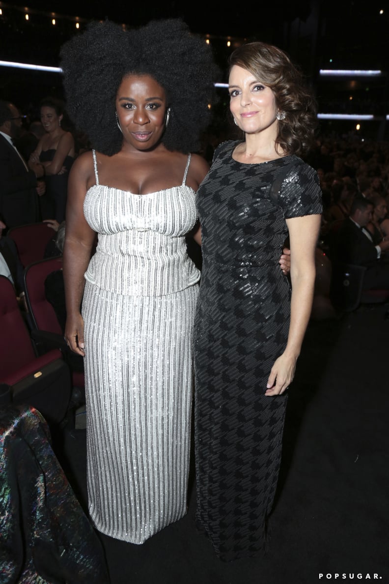 Uzo Aduba and Tina Fey