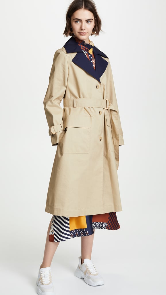 Tory Burch Ashby Coat | Trench Coat Outfit Ideas | POPSUGAR Fashion ...
