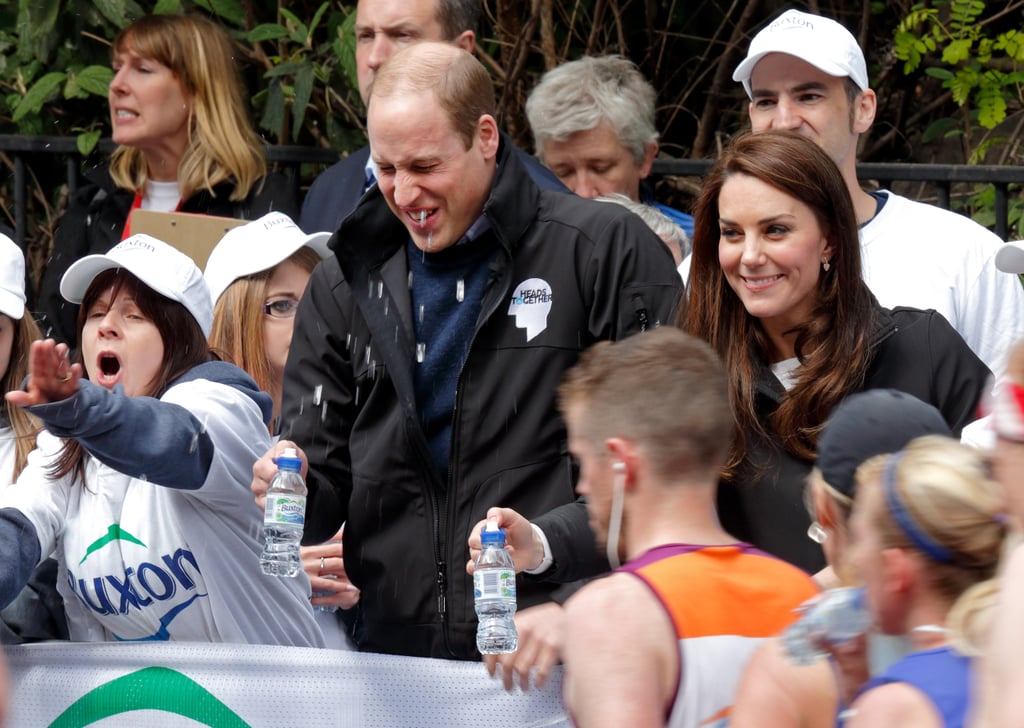 The British Royals at London Marathon April 2017