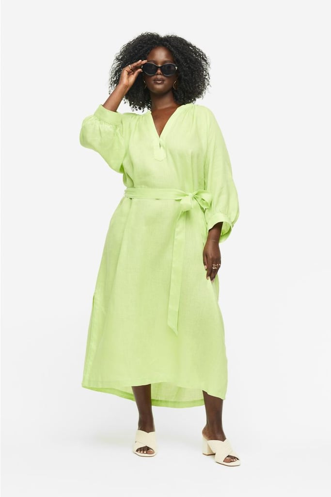 A Bold Neon Green Dress