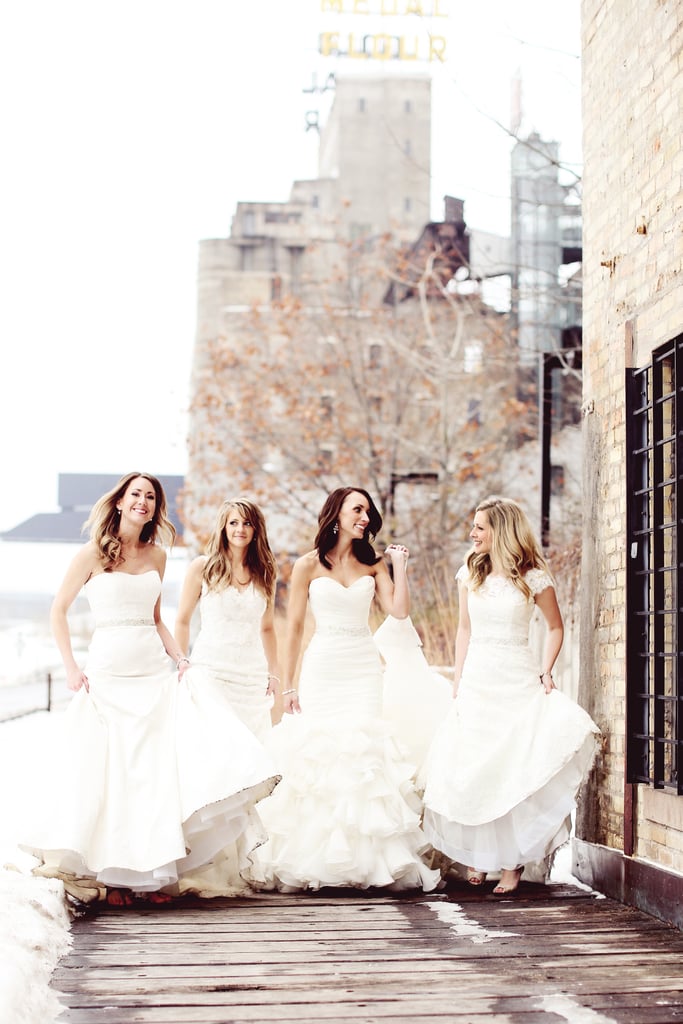 Best Friend Wedding Dress Photo Shoot Popsugar Australia