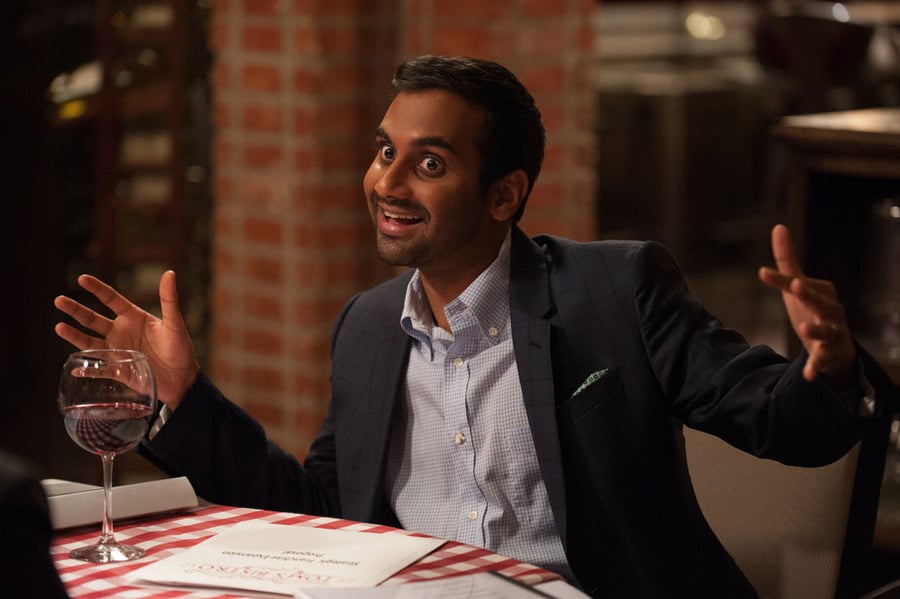 Tom (Aziz Ansari) giving us classic Tom.