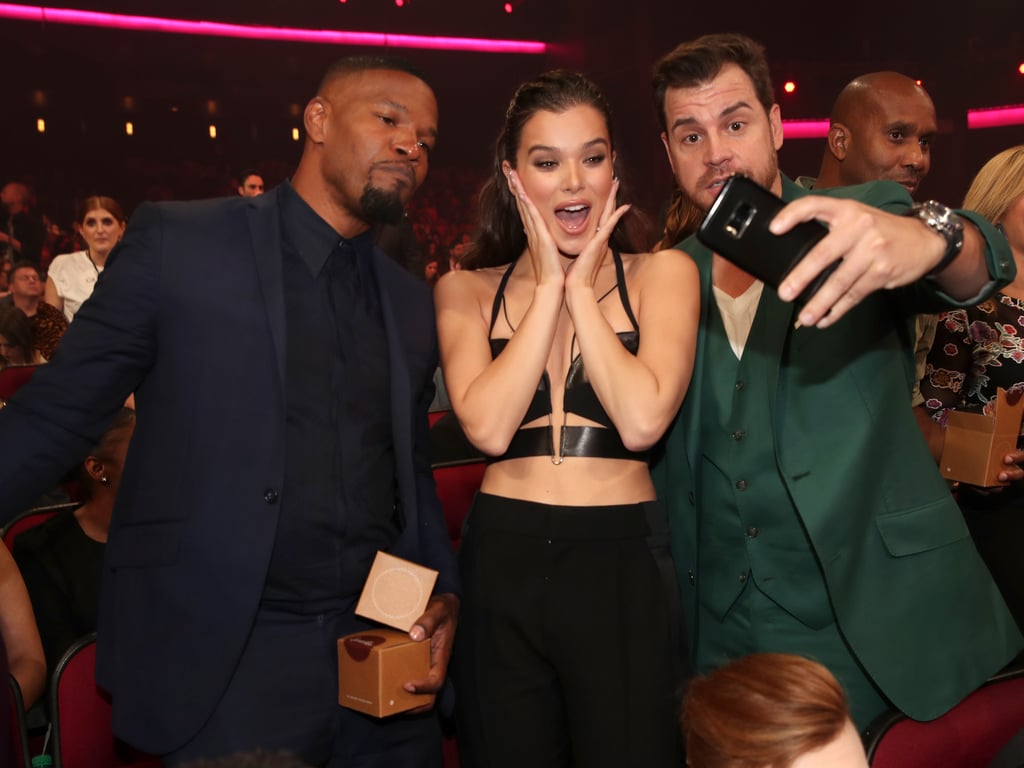 Pictured: Jamie Foxx, Hailee Steinfeld, and David Osokow