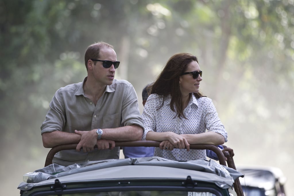 Kate Middleton Wearing Zara Pants in India 2016