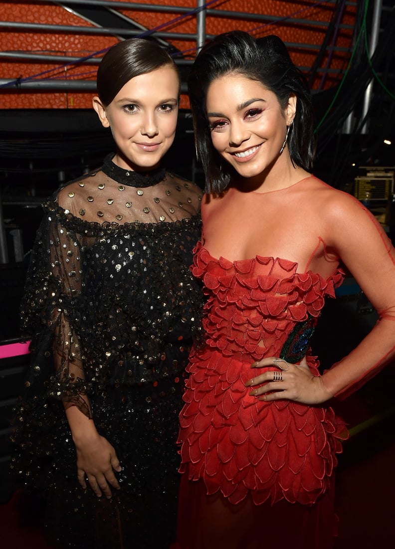 Millie Bobby Brown and Vanessa Hudgens