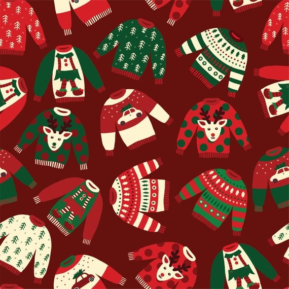 Ugly Sweater Wrapping Paper