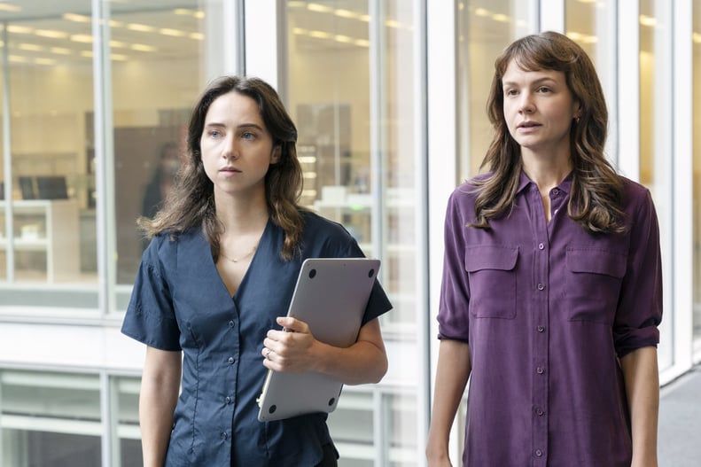 SHE SAID, from left: Zoe Kazan, Carey Mulligan, 2022.  ph: JoJo Whilden / Universal Pictures / Courtesy Everett Collection