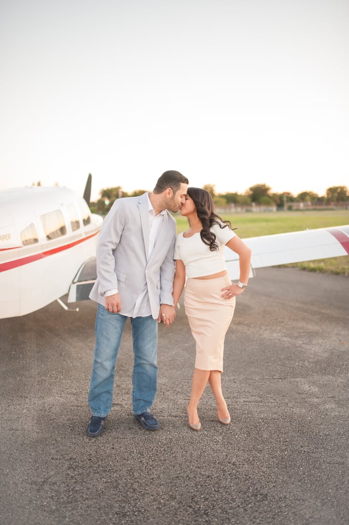 Airport Engagement Shoot
