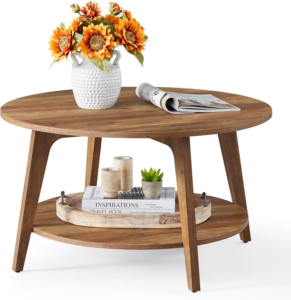 An Affordable Round Coffee Table