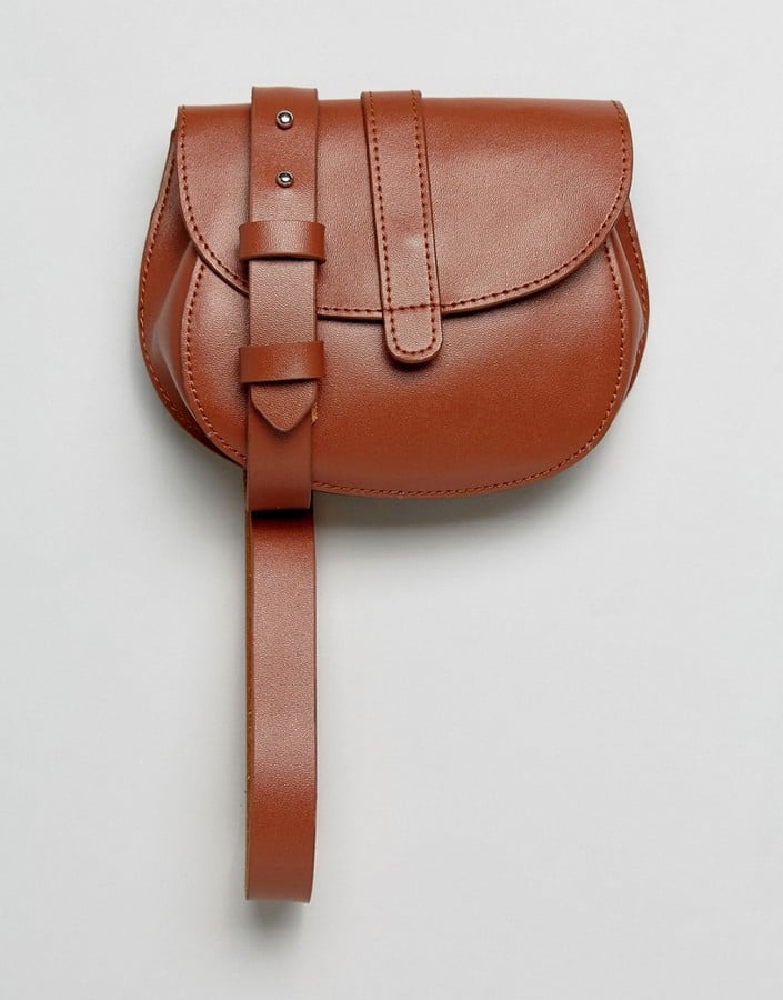 Reclaimed Vintage Inspired Tan Belt Bag