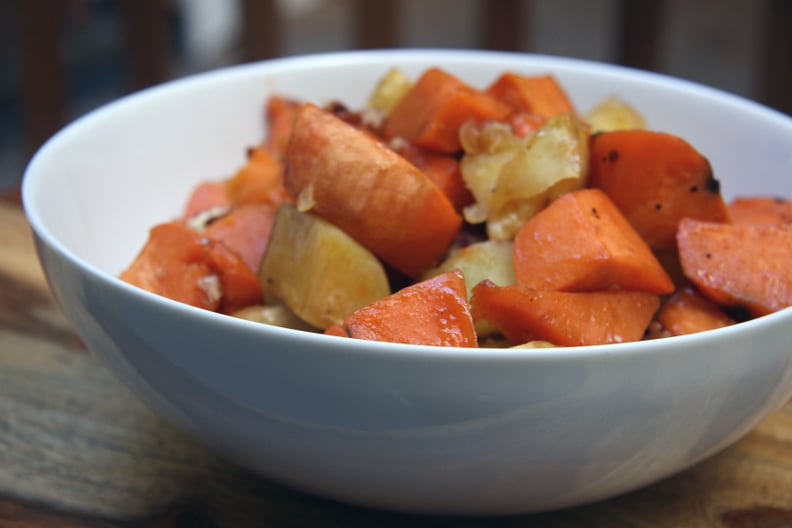 Maple-Roasted Sweet Potatoes and Yams