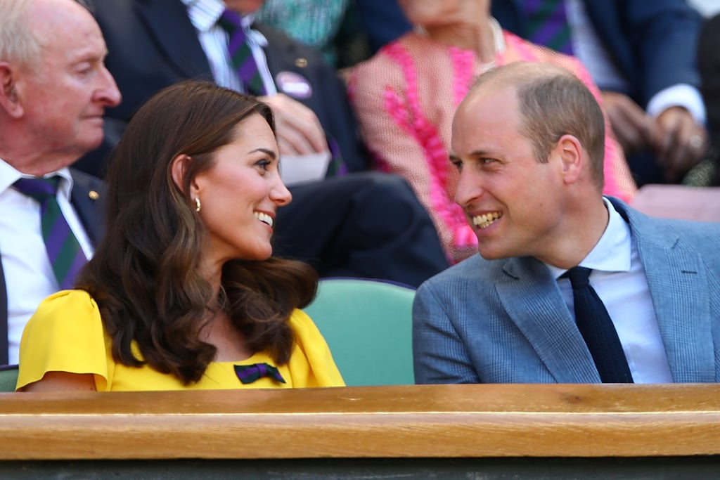 Kate Middleton Yellow Dress Wimbledon 2018