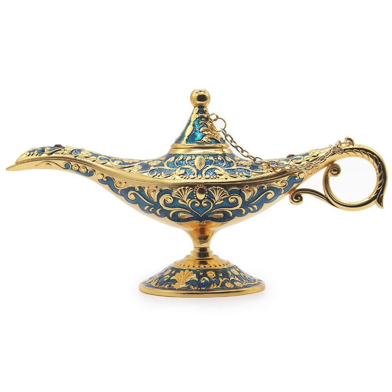 Aveson Classic Vintage Aladdin Magic Genie Costume Lamp