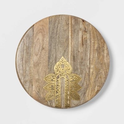 Cravings by Chrissy Teigen Lazy Susan With Metal Decoration