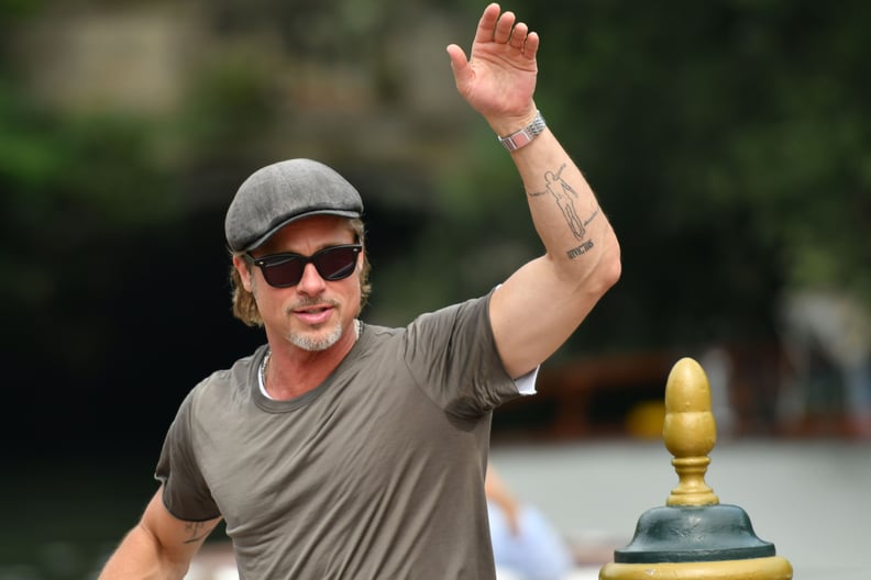 Brad Pitt's Iceman Arm Tattoo