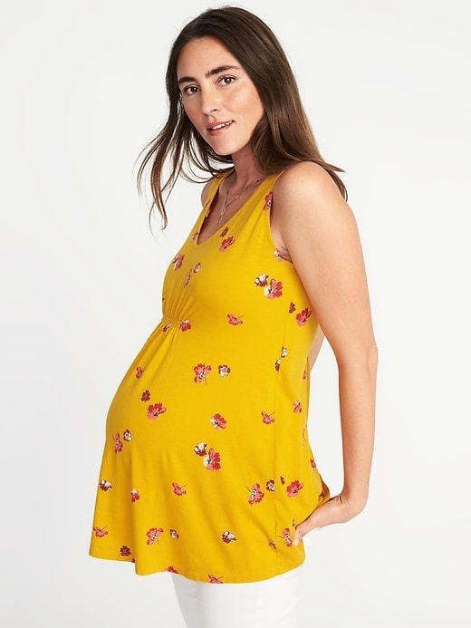 Old Navy Maternity V-Neck Bump-Skimming Tank