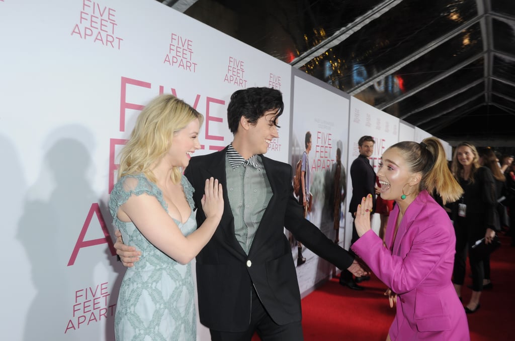 Cole Sprouse and Lili Reinhart at Five Feet Apart Premiere