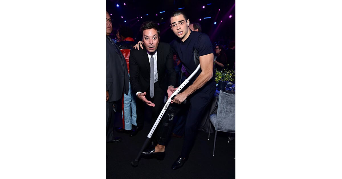 Jimmy Fallon and Noah Centineo at the 2019 People's Choice Awards ...