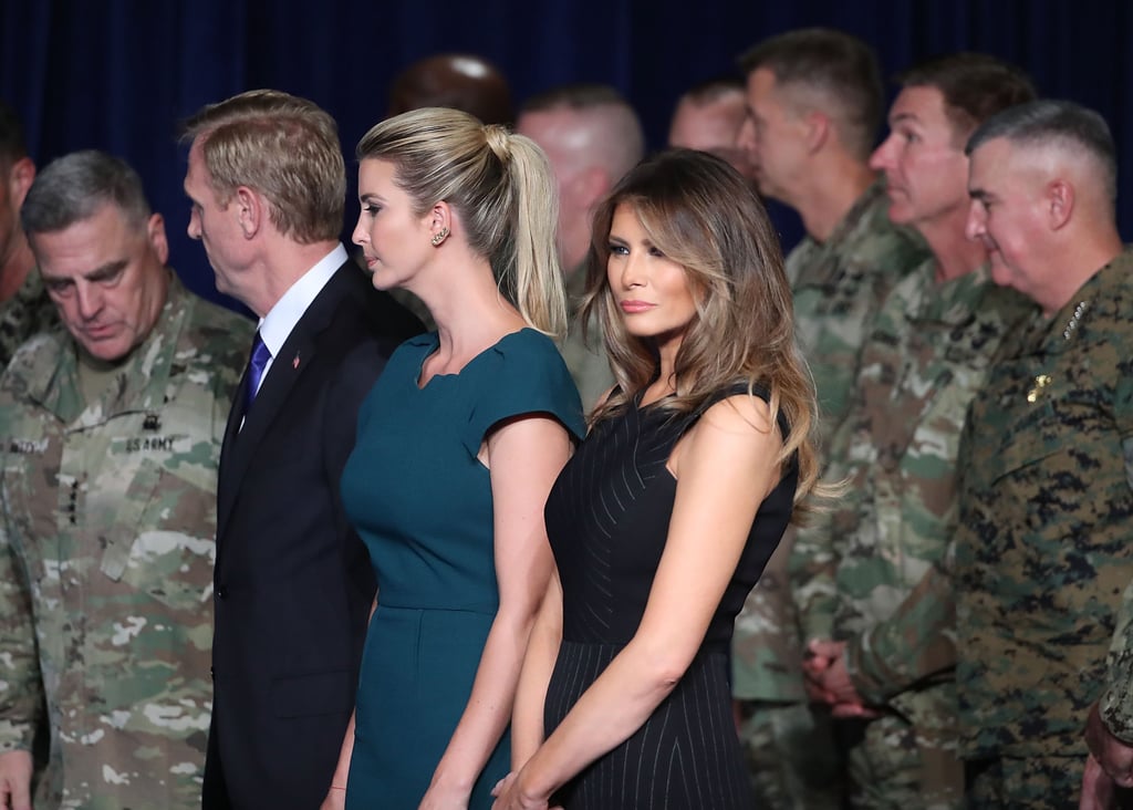 Melania Trump Wearing Jason Wu Dress