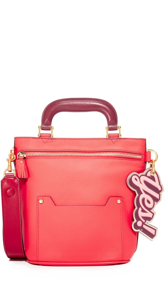 Embrace a bold pop of color with everything you wear with Anya Hindmarch's Orsett mini top handle bag ($1,245).