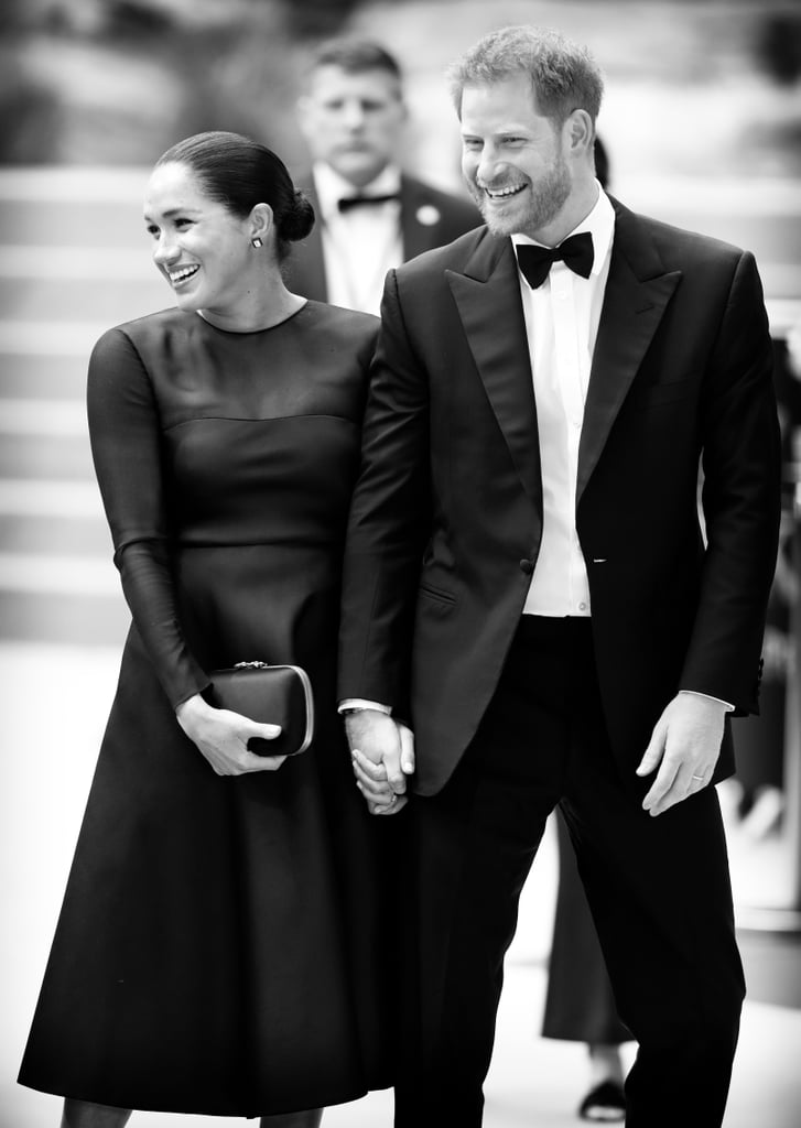 Prince Harry and Meghan Markle Black and White Photos