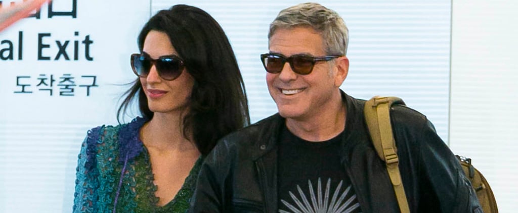 George and Amal Clooney at Tokyo Airport | May 2015