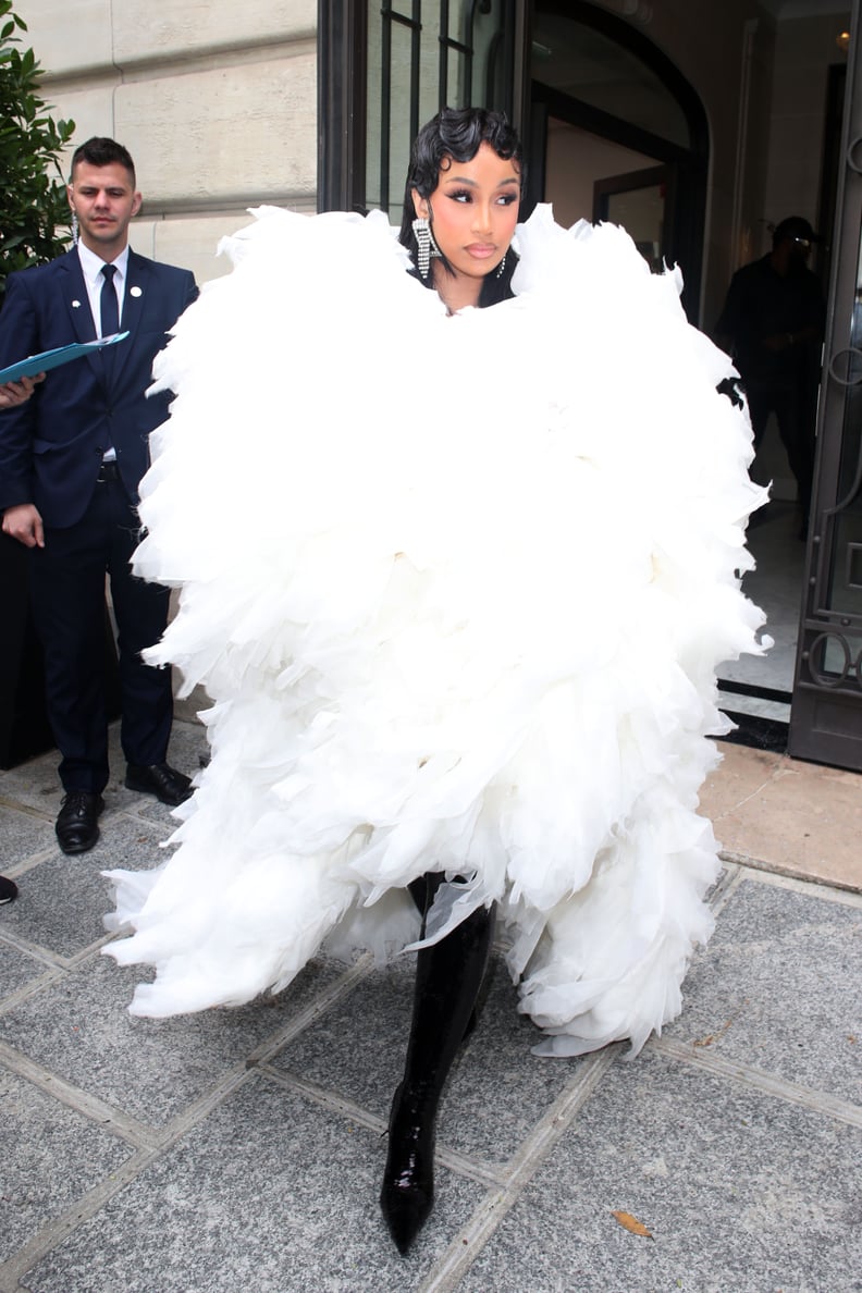 Cardi B During Paris Haute Couture Week, July 2023