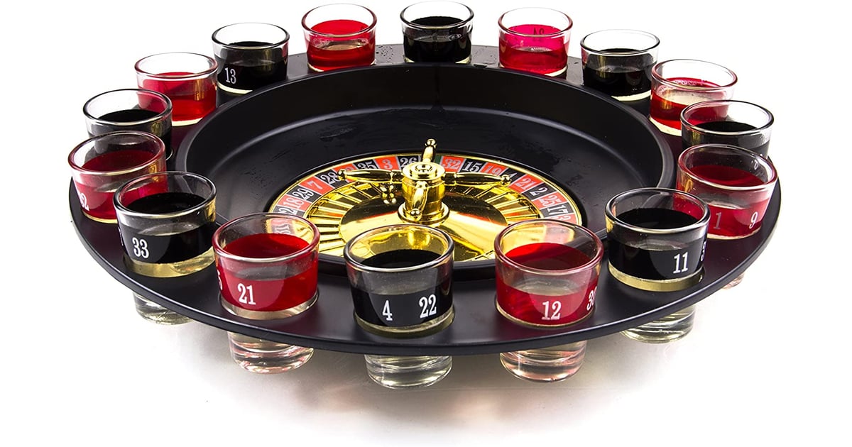 A Slice of Vegas Shot Glass Roulette Drinking Gifts 25 and Under POPSUGAR Food Photo 18