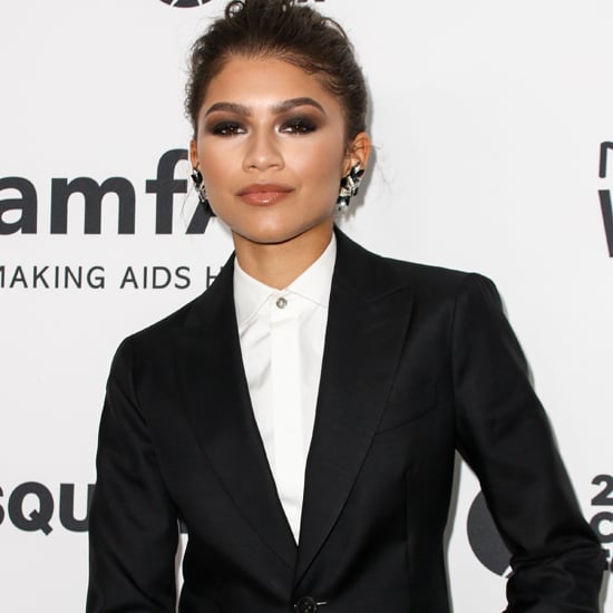 Zendaya Wearing a Suit at the Amfar Gala