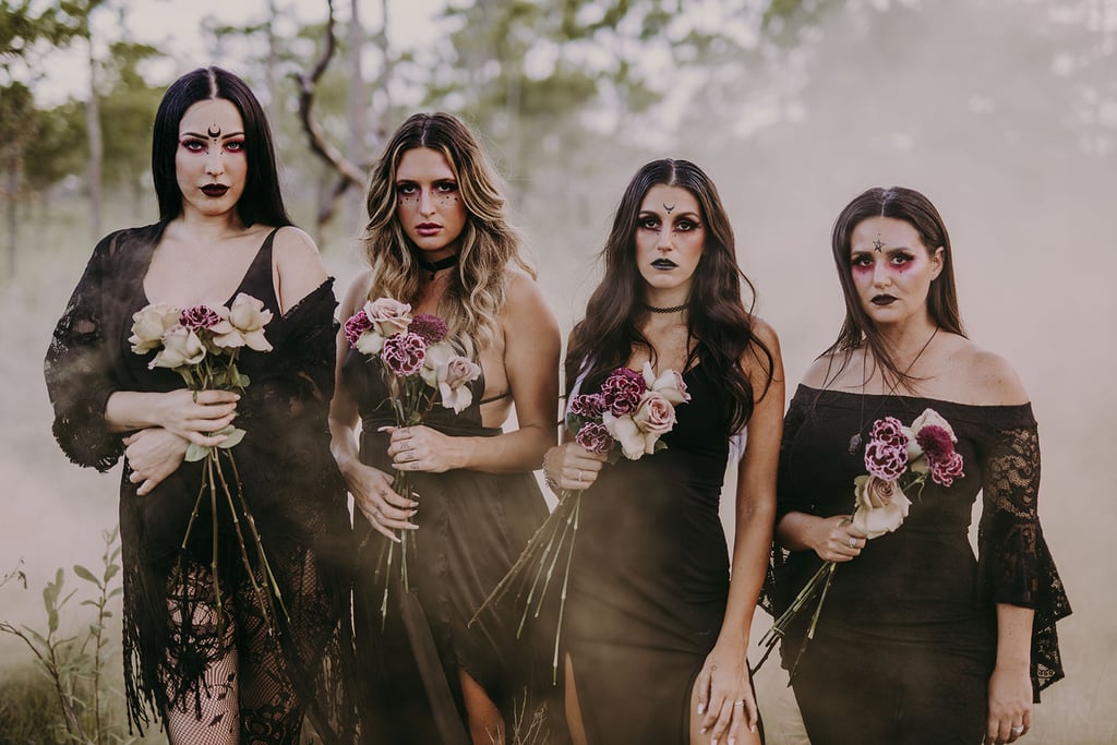 Witch Inspired Halloween Wedding Shoot Popsugar Love And Sex Photo 65 0297