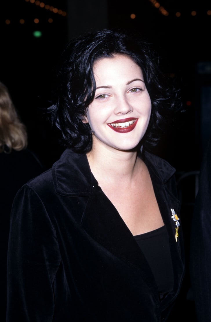 February 1996 Drew Barrymore's Best Hair and Makeup Moments