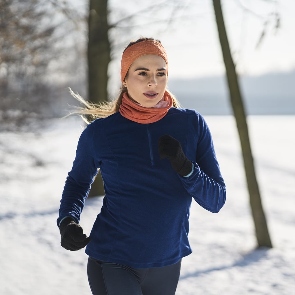 Tarif Eventyrer Lille bitte Winter Running Base Layer: Nike Element Half-Zip Running Top | Stay Warm  and Dry With These Winter Running Essentials | POPSUGAR Fitness Photo 3
