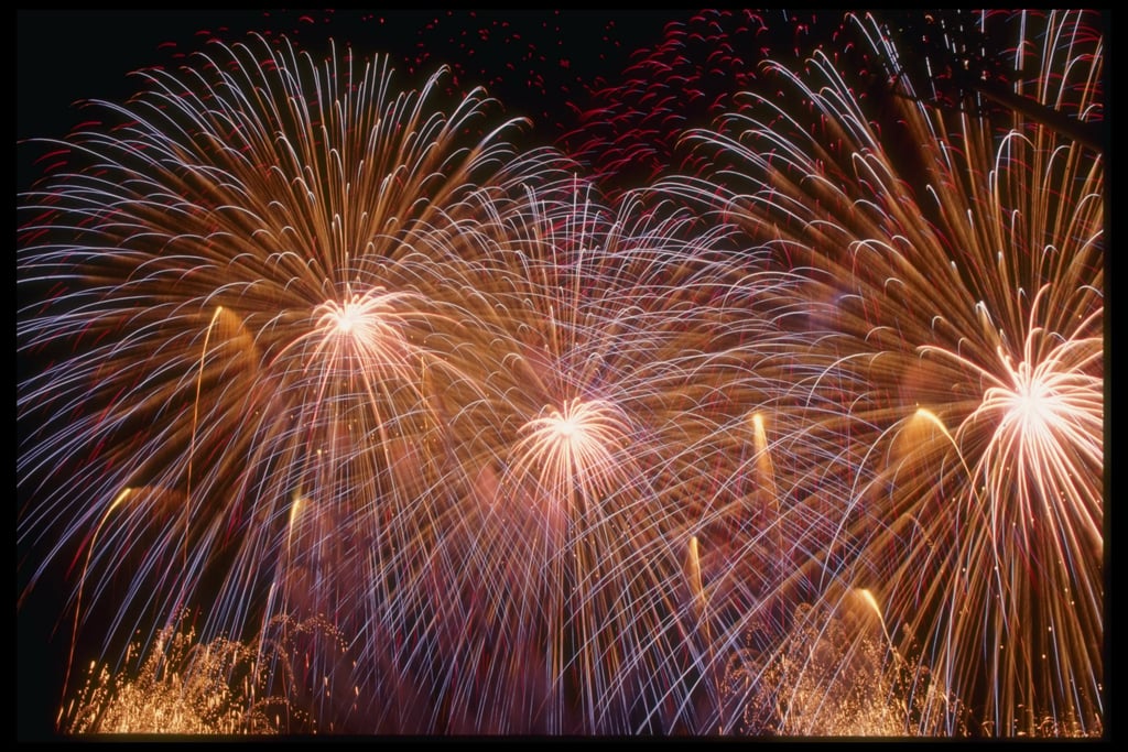 Calgary hosted a gorgeous fireworks show in 1988.