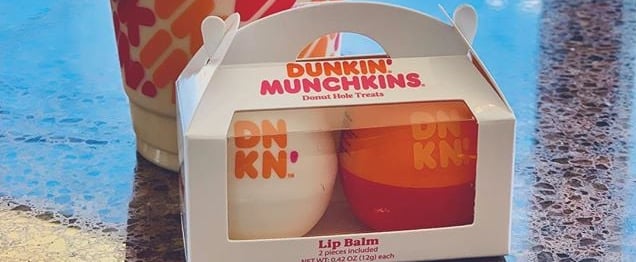 Dunkin' Donuts Lip Balms