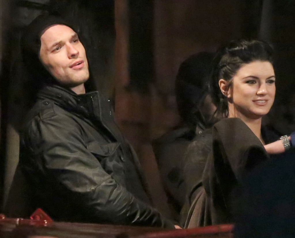 Professional fighter Gina Carano is playing a character who goes by the name Angel Dust.