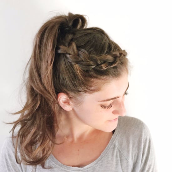 Easy Braid Hairstyle For the Gym