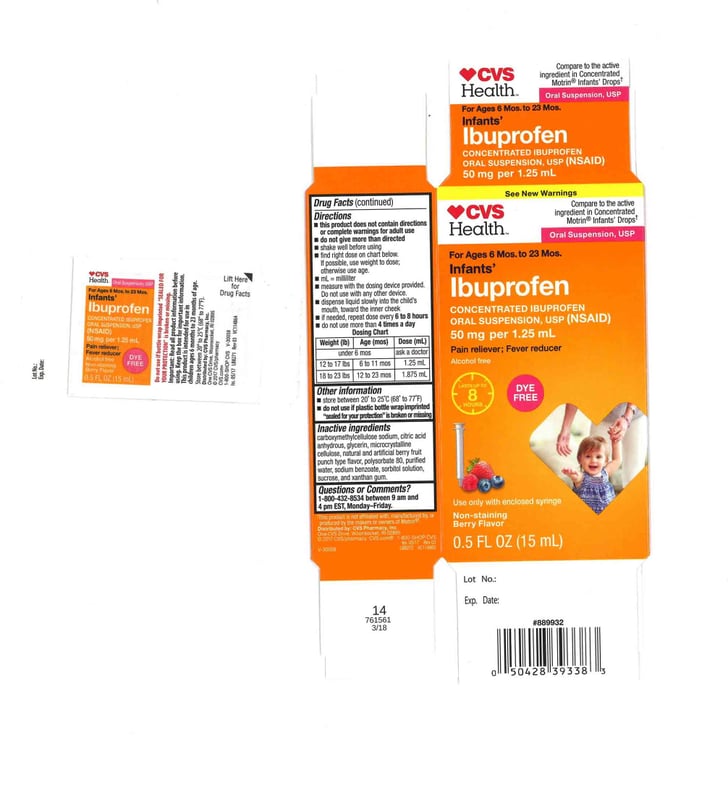 CVS Health Infant's Ibuprofen Baby Ibuprofen From Walmart, CVS, Family Dollar Recalled