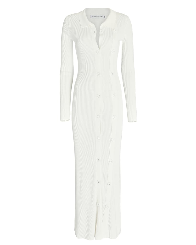 Christopher Esber Knit Cardigan Midi Dress