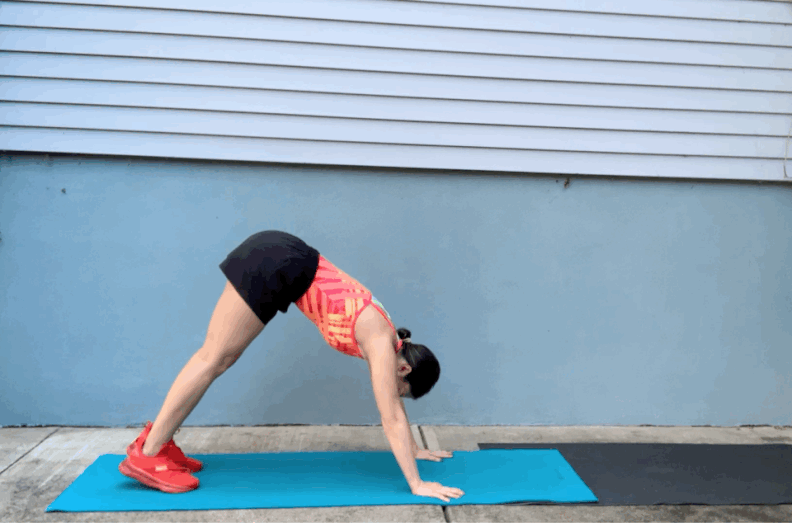 Circuit 2, Exercise 2: Pike Push-Up