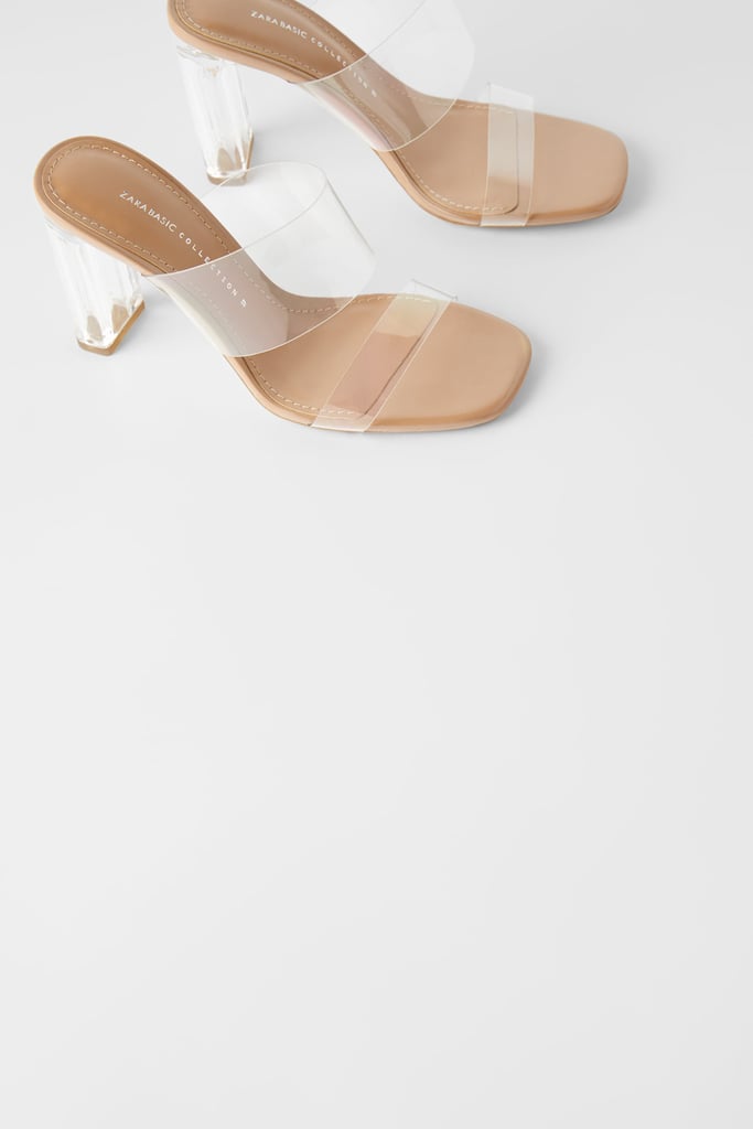 Zara Vinyl Sandals