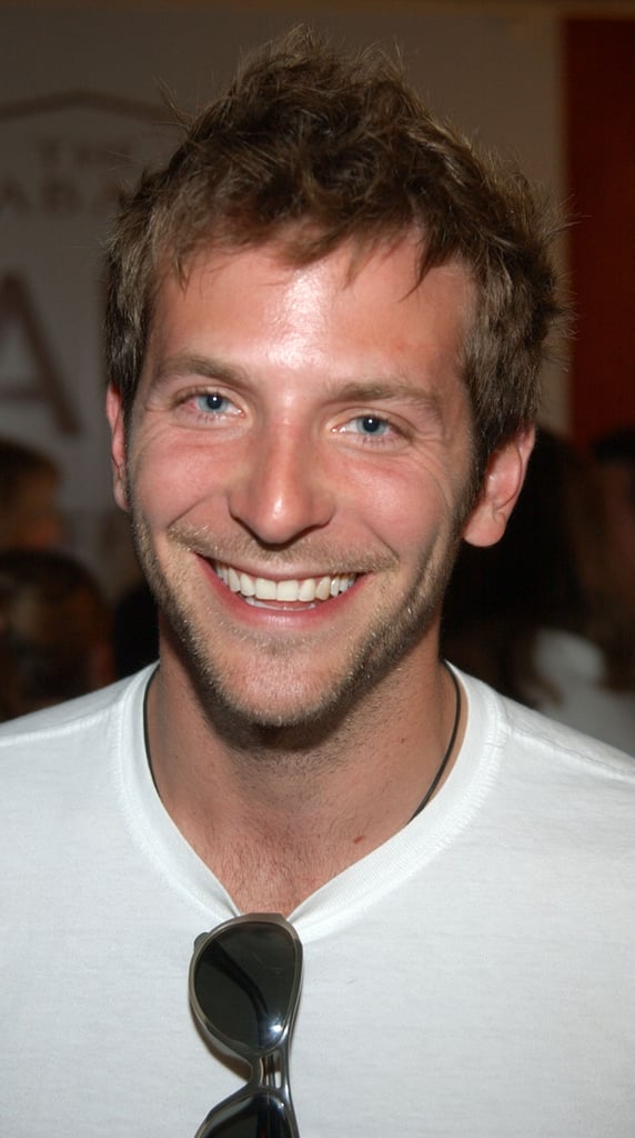 Bradley somehow managed to make bedhead look cool at an Oscars buffet in 2003.