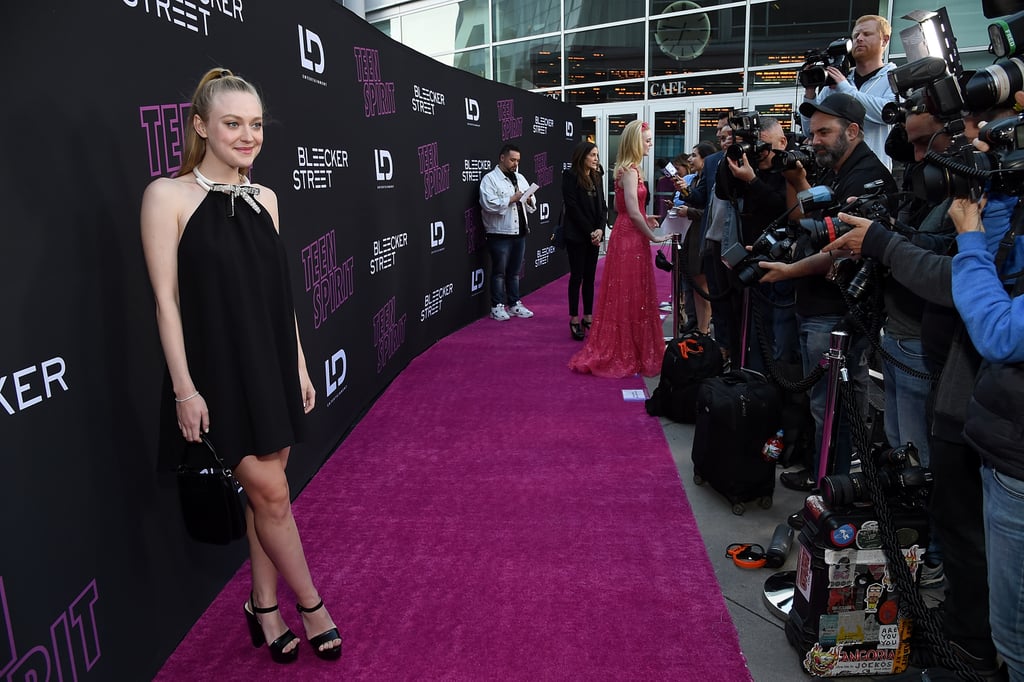 Dakota and Elle Fanning at Teen Spirit Premiere April 2019