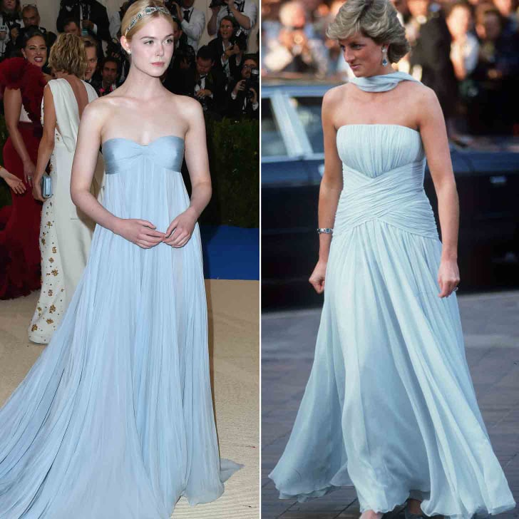 Ella Fanning | 8 Celebrities Who Dressed Like Princess Diana | POPSUGAR ...