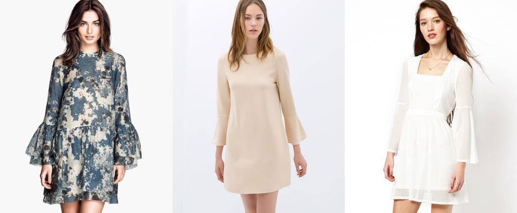 Dresses and Tops With Bell Sleeves