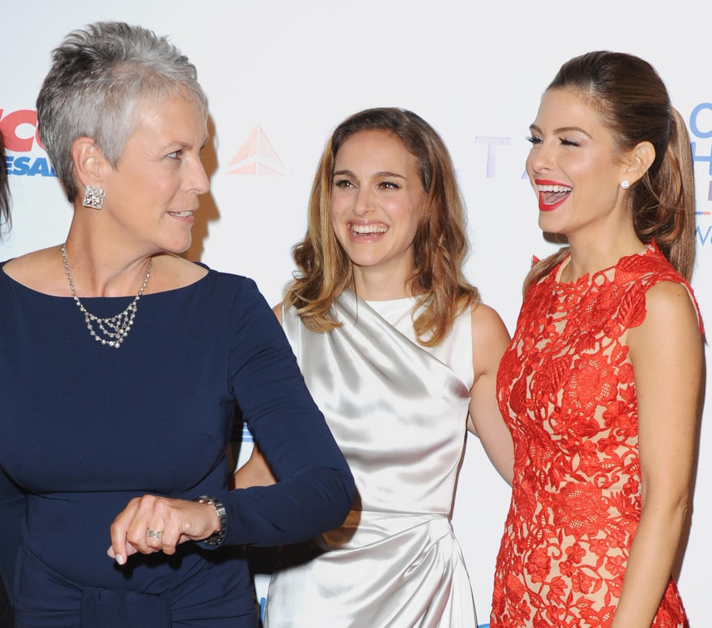 On Saturday, Jamie Lee Curtis, Natalie Portman, and Maria Menounos were in good spirits at the Noche de Niños Gala, which benefits the Children's Hospital Los Angeles.